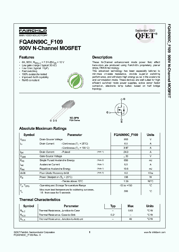 FQA6N90C07_4308996.PDF Datasheet