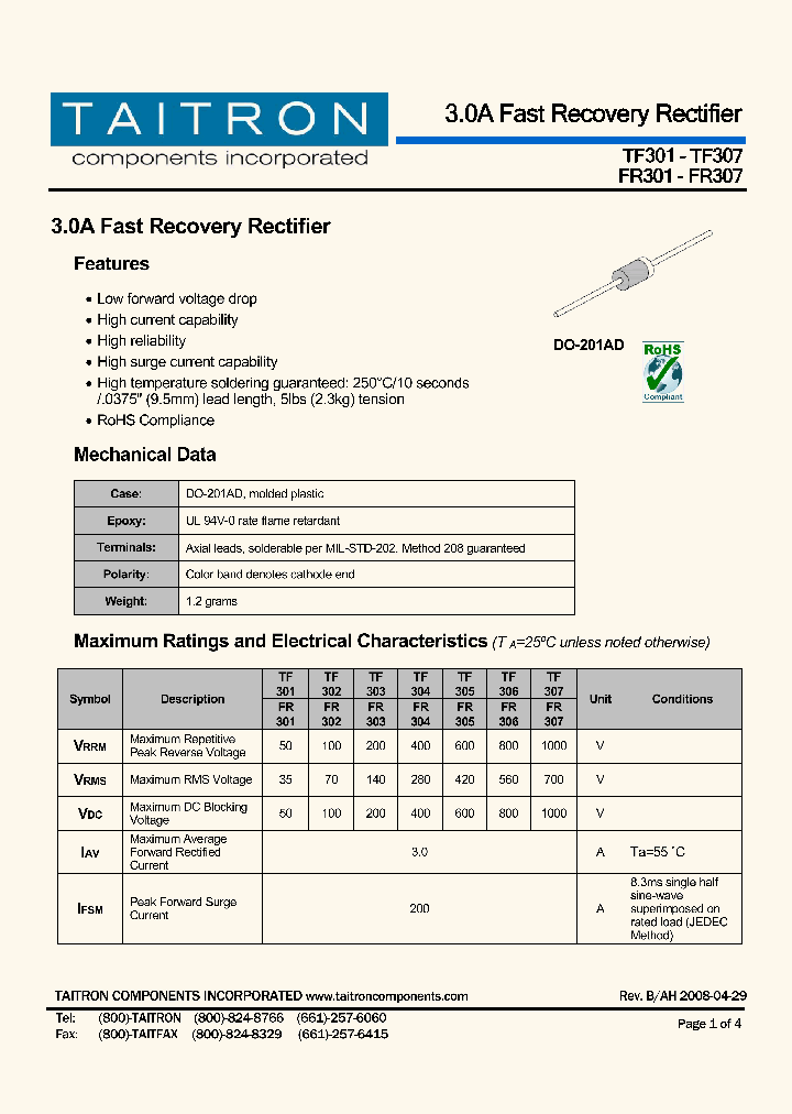 FR301_4223889.PDF Datasheet