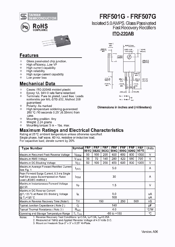 FRF506G_4344447.PDF Datasheet