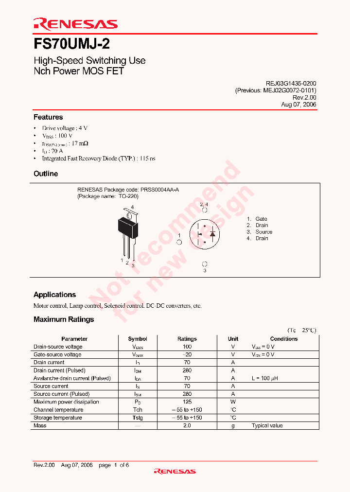 FS70UMJ-2_4536327.PDF Datasheet