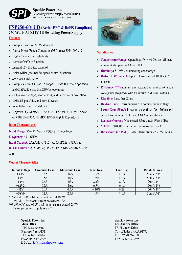 FSP250-601UD_4399264.PDF Datasheet