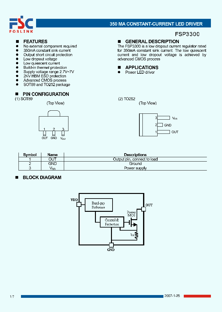FSP3300DAD_4258966.PDF Datasheet