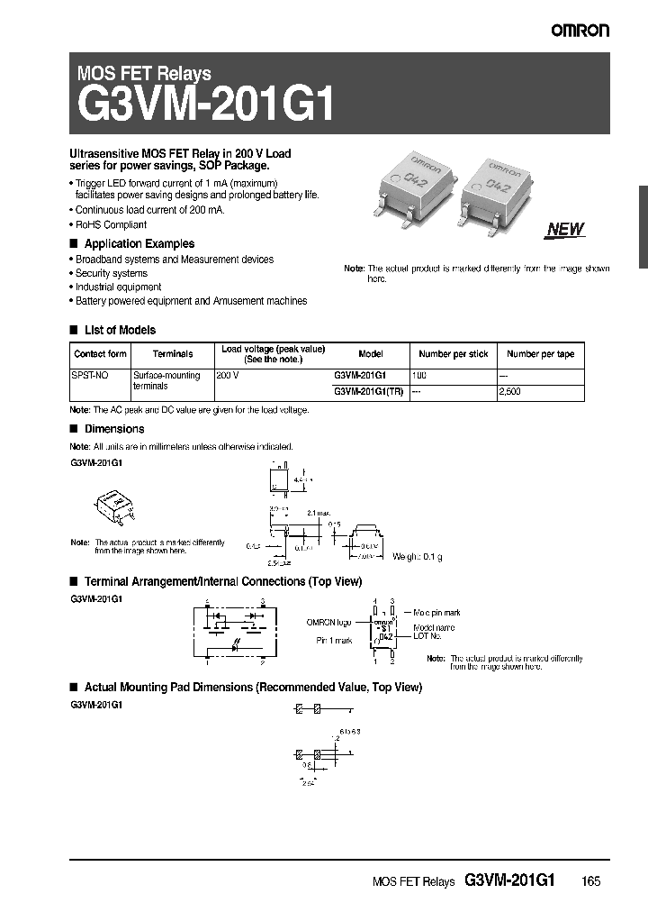 G3VM-201G1_4531344.PDF Datasheet