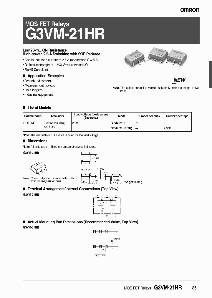 G3VM-21HR_4531354.PDF Datasheet