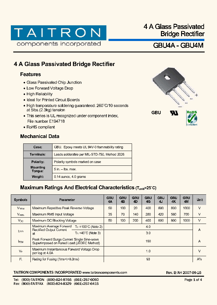 GBU4D_4779654.PDF Datasheet
