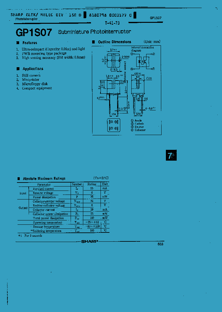 GP1S07_4277721.PDF Datasheet