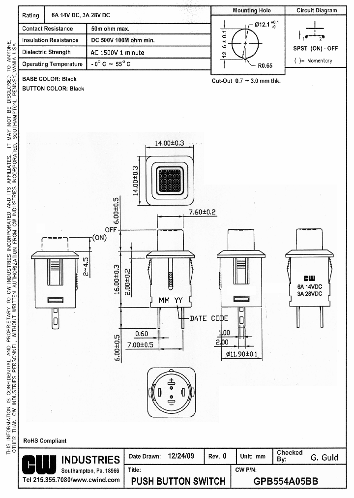 GPB554A05BB_4650428.PDF Datasheet