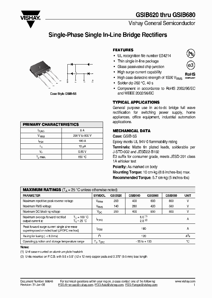 GSIB620_4266493.PDF Datasheet