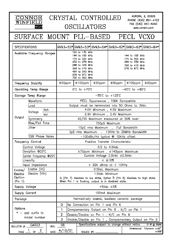 GV93-620_4422233.PDF Datasheet