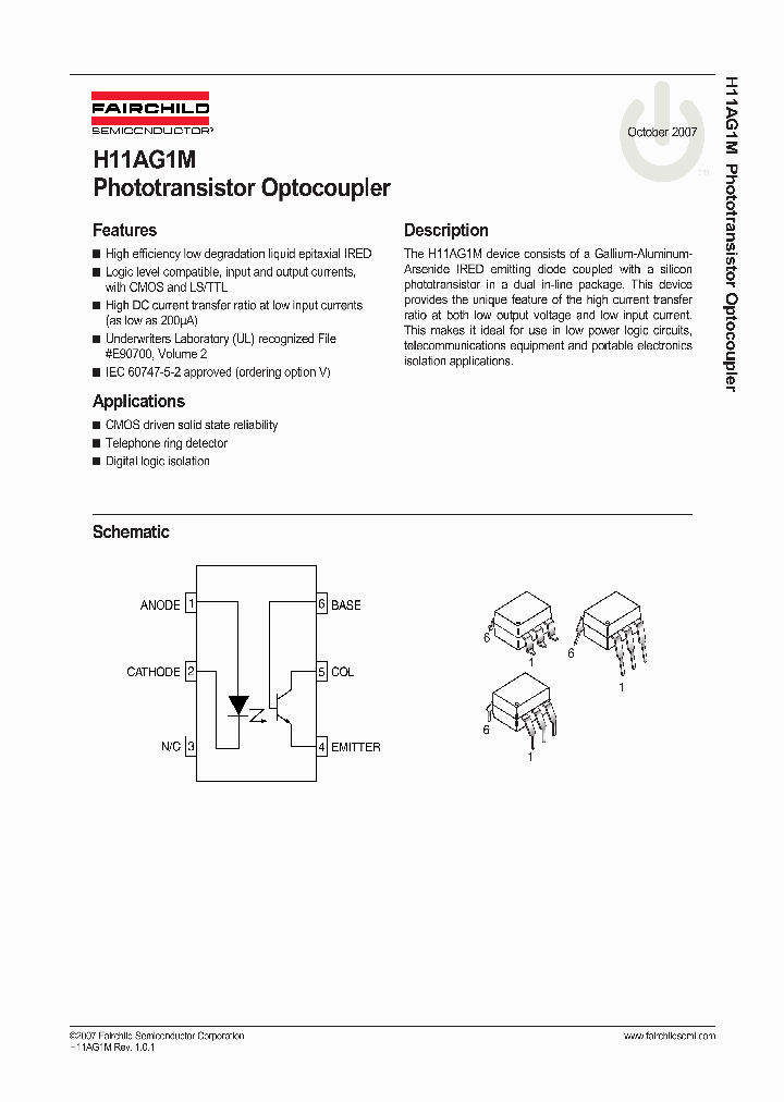 H11AG1M_4307228.PDF Datasheet
