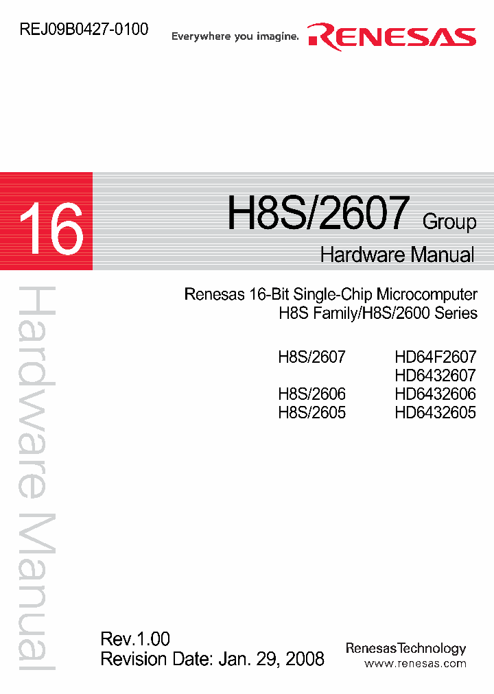 H8S2605_4492143.PDF Datasheet