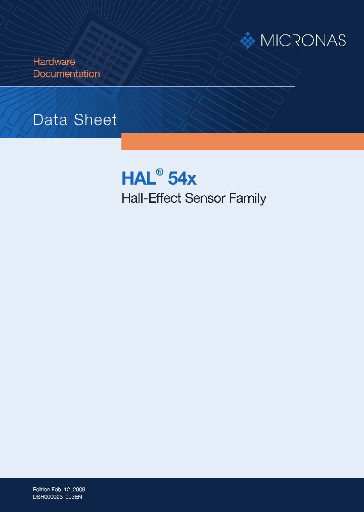 HAL54X_4623729.PDF Datasheet