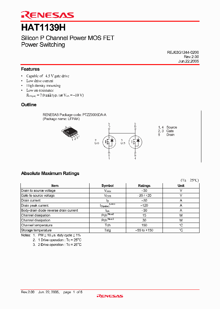 HAT1139H_4357375.PDF Datasheet