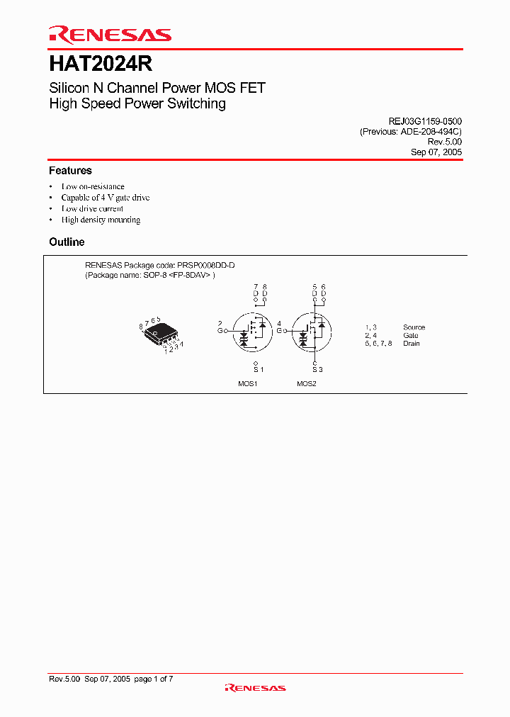 HAT2024R_4255137.PDF Datasheet