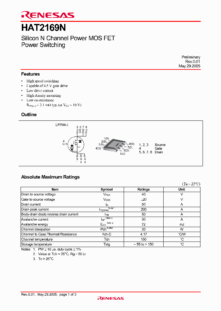 HAT2169N_4226164.PDF Datasheet