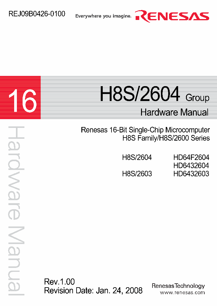 HD64F2604_4300792.PDF Datasheet