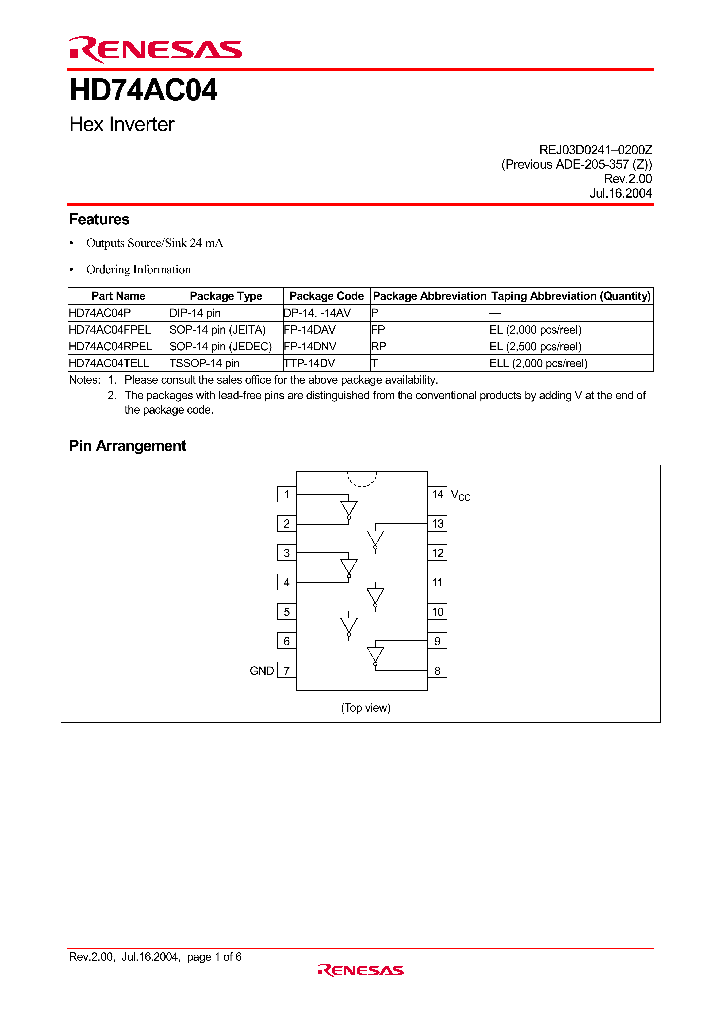 HD74AC04FPEL_4308167.PDF Datasheet