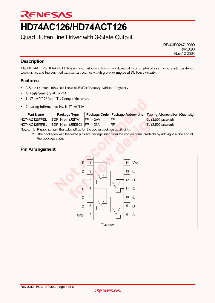 HD74ACT126_4684092.PDF Datasheet