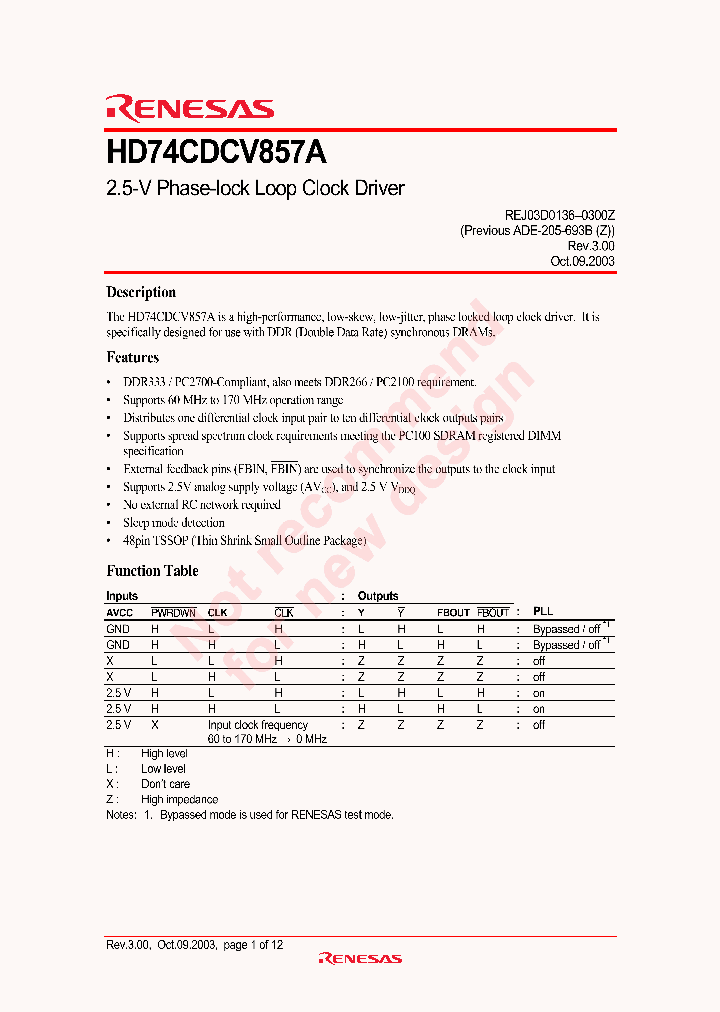 HD74CDCV857A_4430509.PDF Datasheet