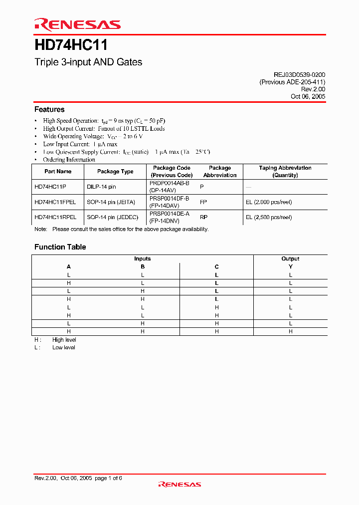 HD74HC11_4268441.PDF Datasheet
