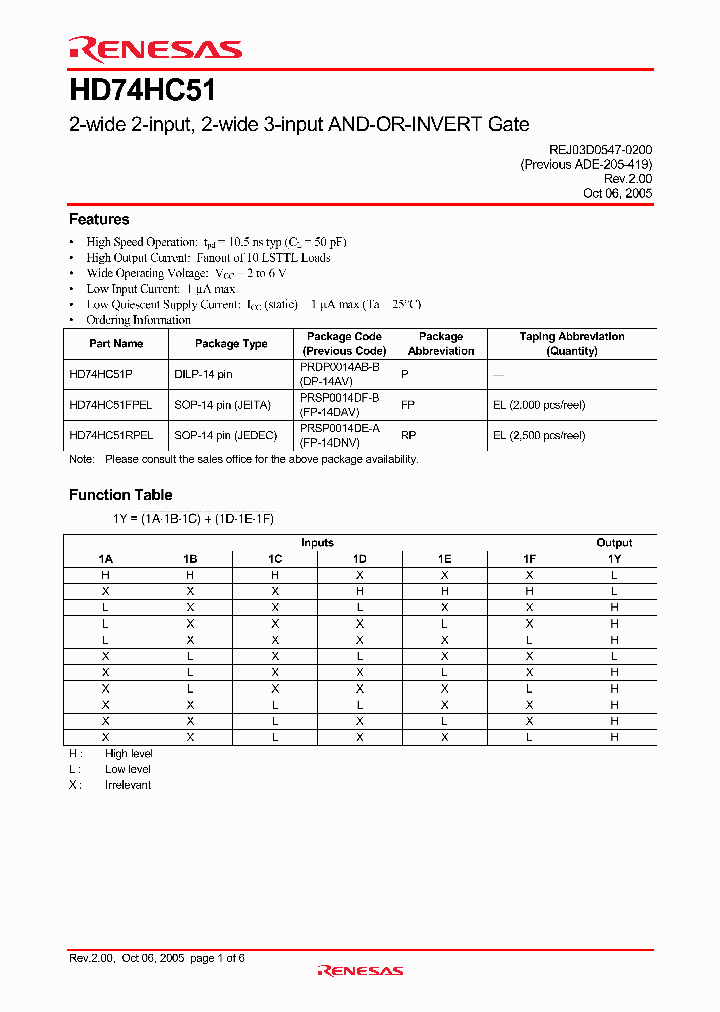 HD74HC51_4253381.PDF Datasheet