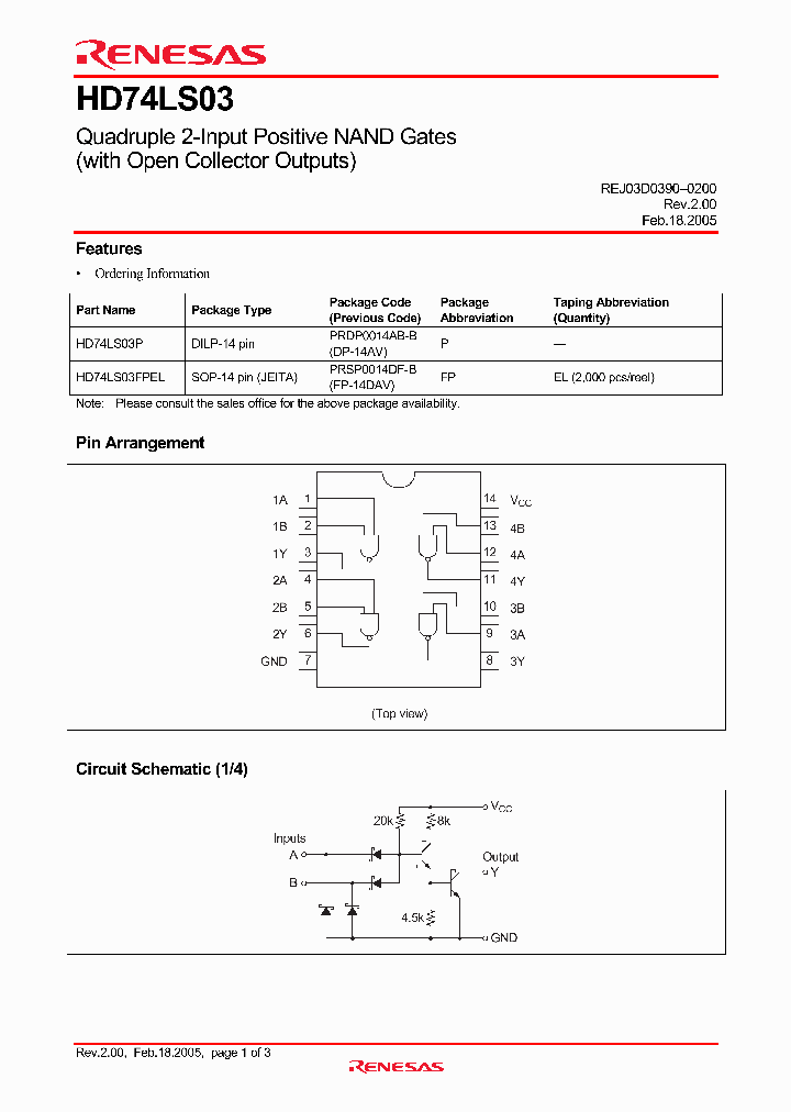 HD74LS03P_4276344.PDF Datasheet