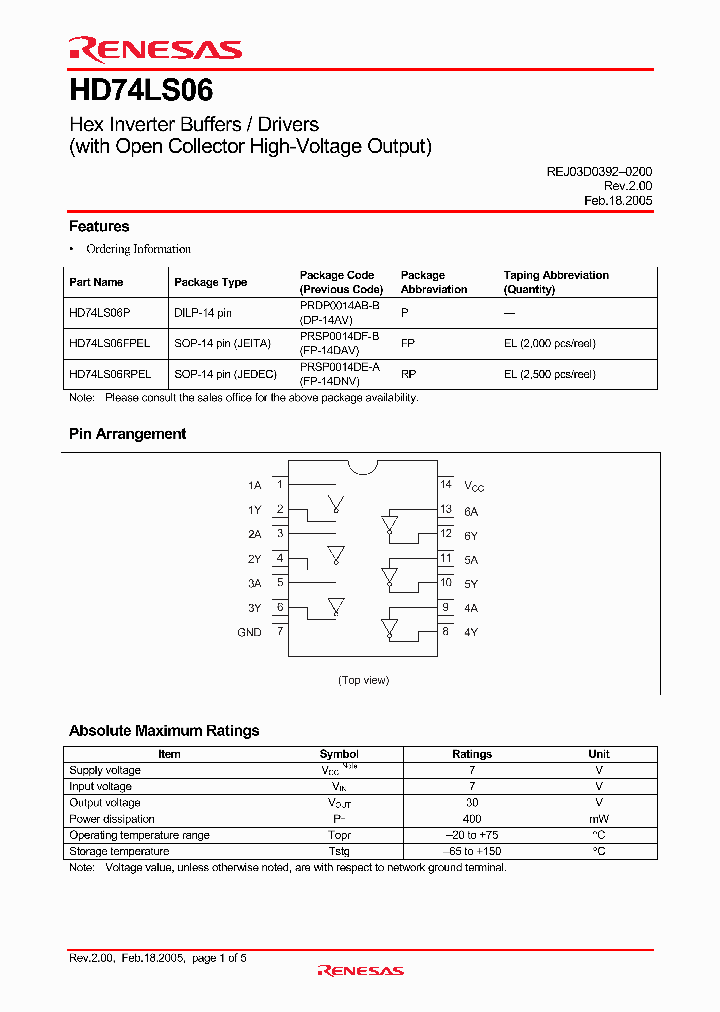 HD74LS061_4491902.PDF Datasheet