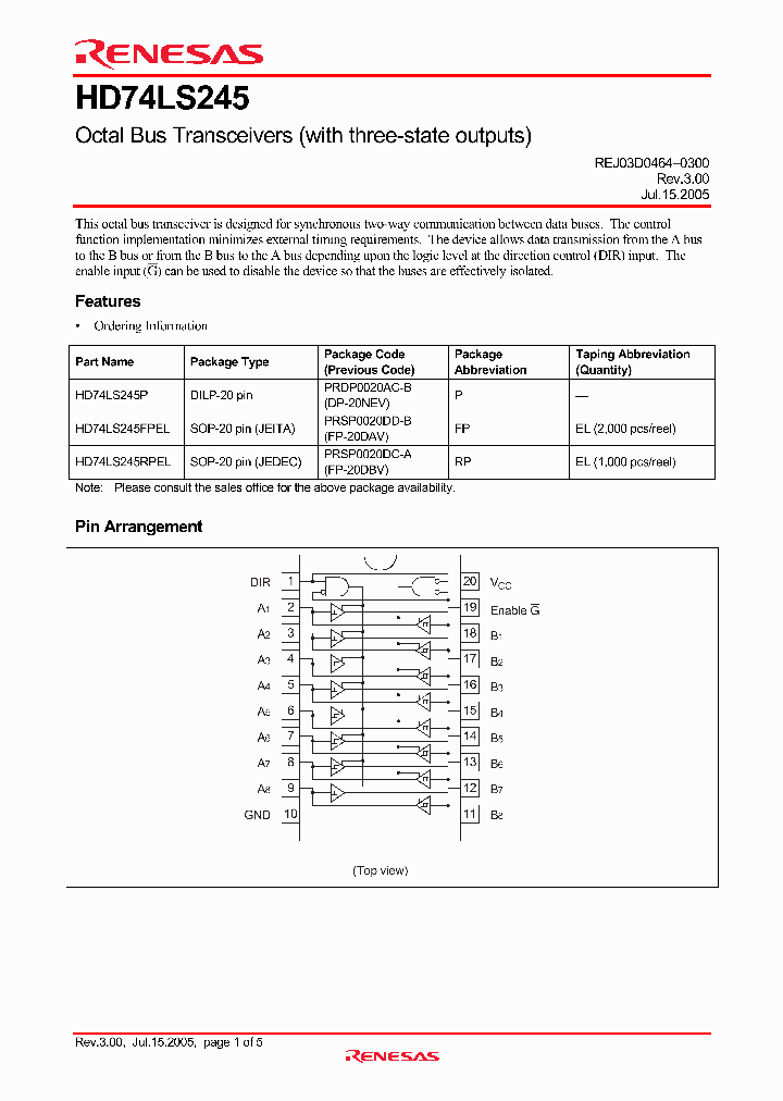 HD74LS245_4277405.PDF Datasheet