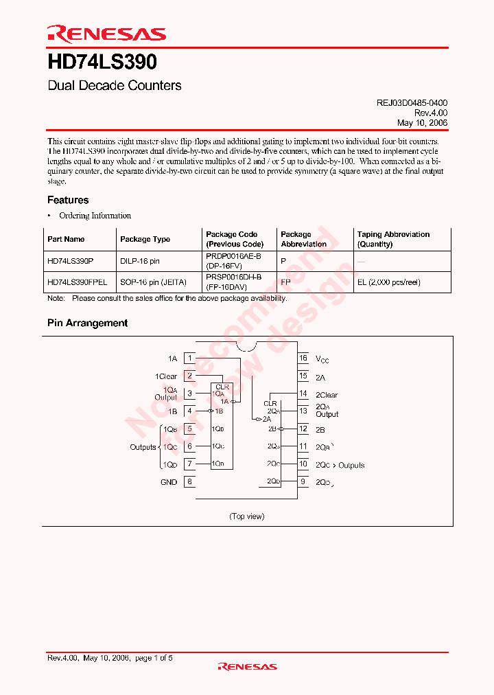 HD74LS390_4593015.PDF Datasheet