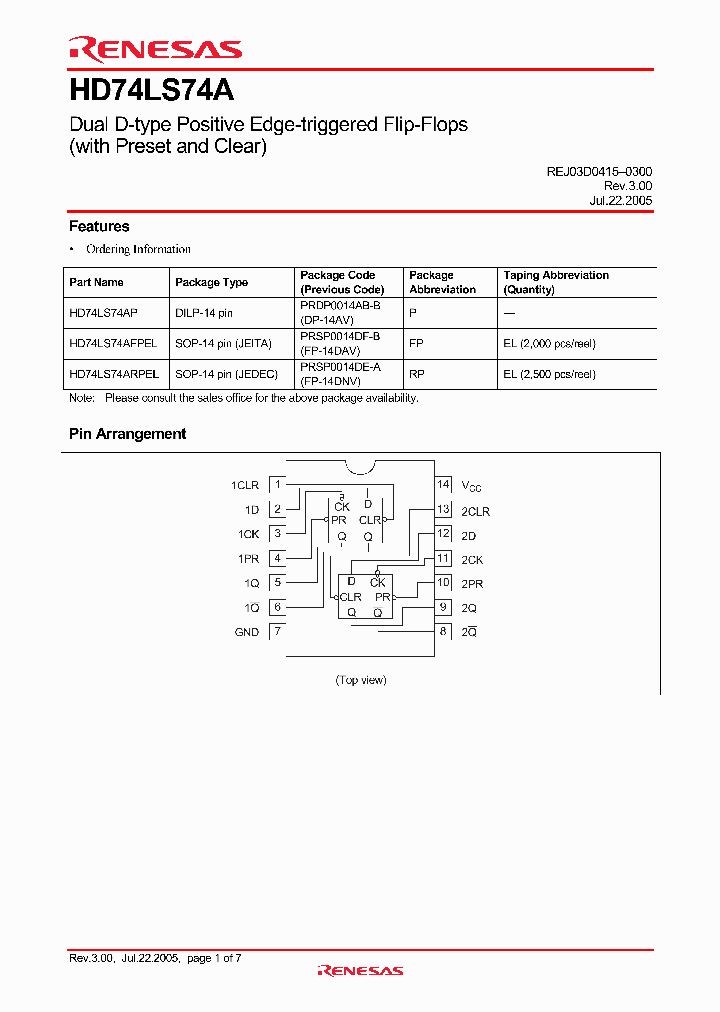 HD74LS74AFPEL_4308199.PDF Datasheet
