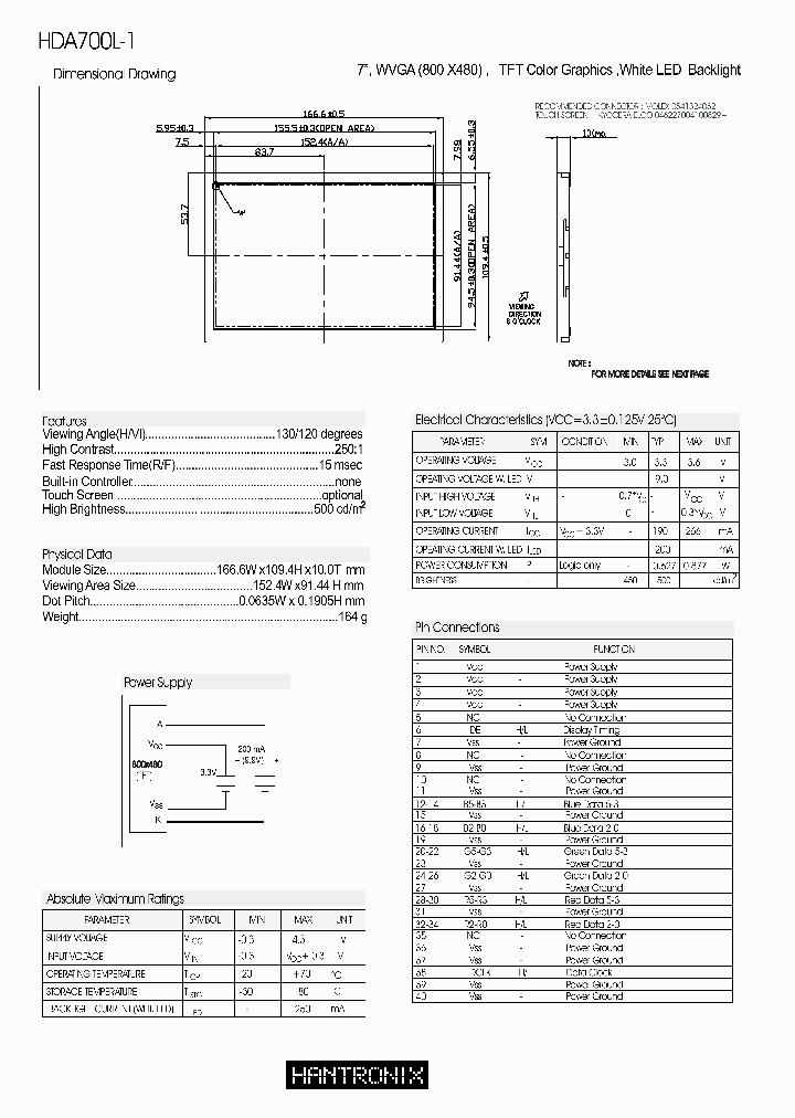 HDA700L-1_4518217.PDF Datasheet