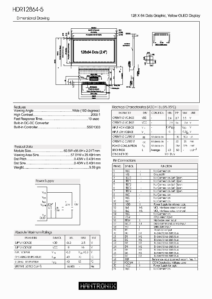 HDR12864-5_4614250.PDF Datasheet