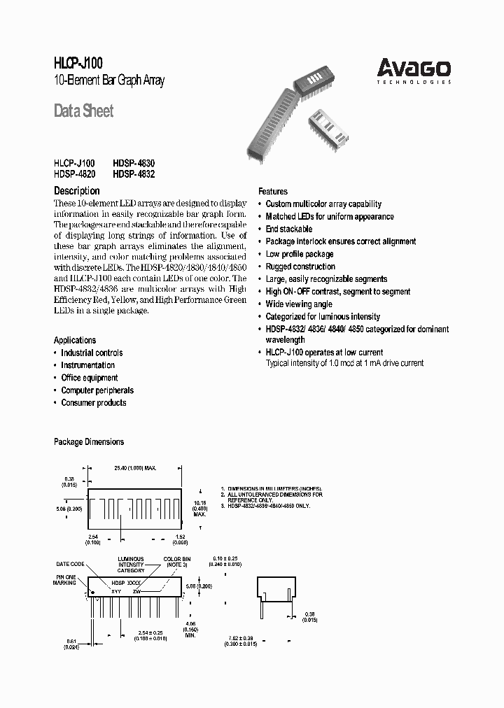 HDSP-4820_4605550.PDF Datasheet