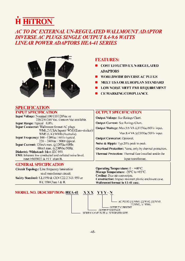 HEA-41-050130-2_4520535.PDF Datasheet