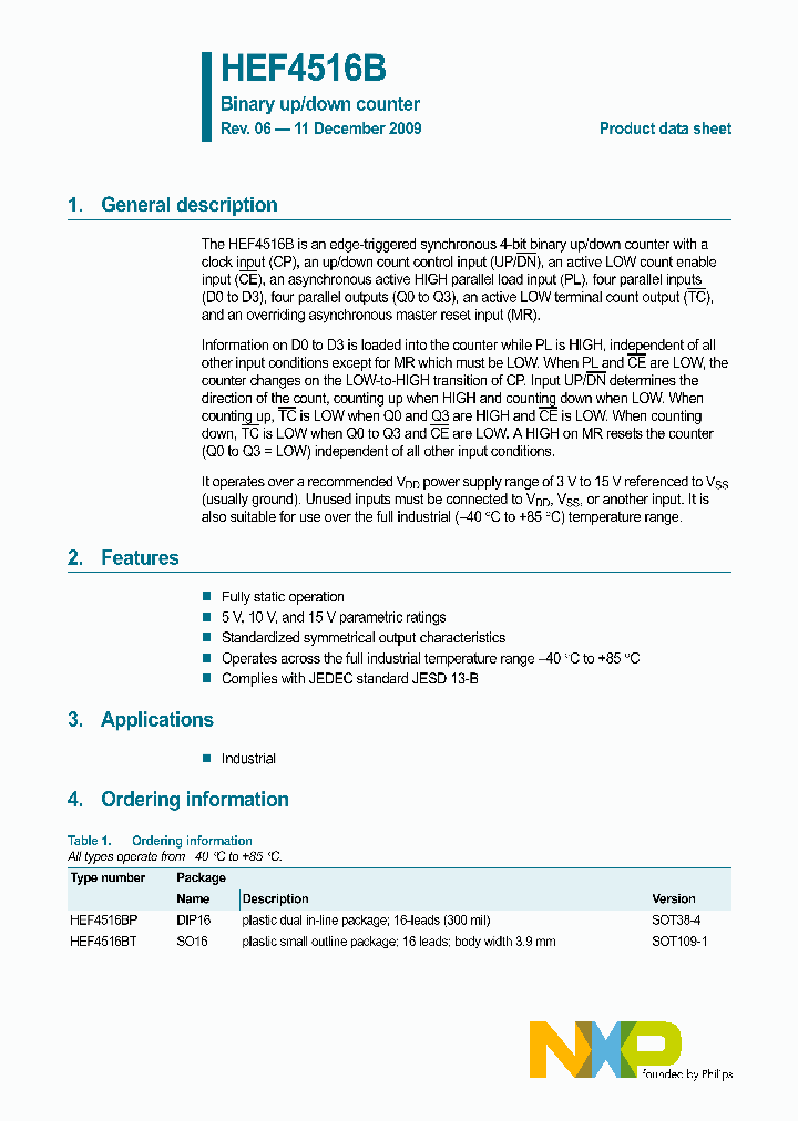HEF4516B09_4922617.PDF Datasheet