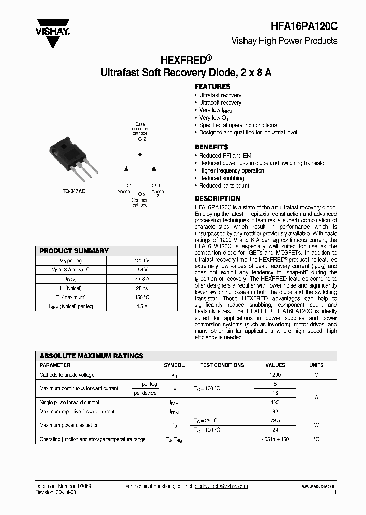 HFA16PA120C_4411325.PDF Datasheet