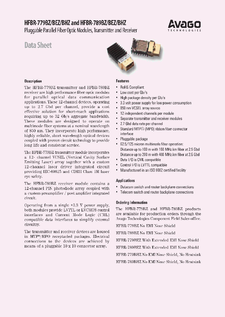 HFBR-779BEZ_4176467.PDF Datasheet