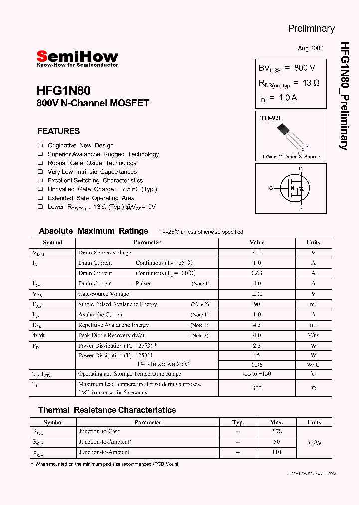 HFG1N80_4556079.PDF Datasheet