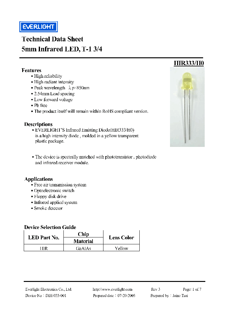 HIR333-H0_4176155.PDF Datasheet