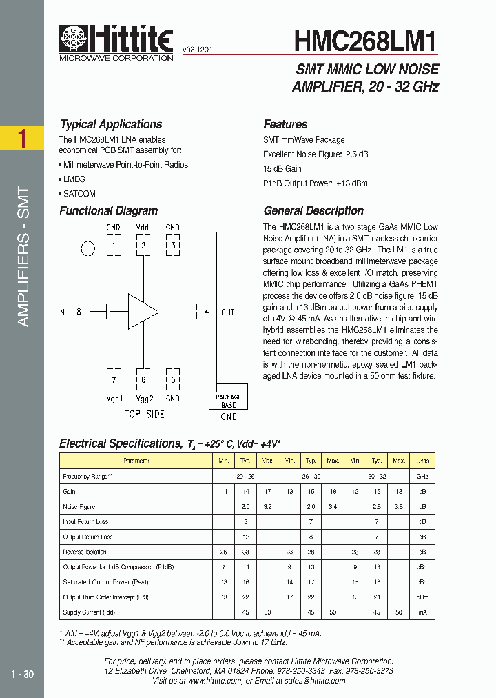 HMC268LM101_4570885.PDF Datasheet