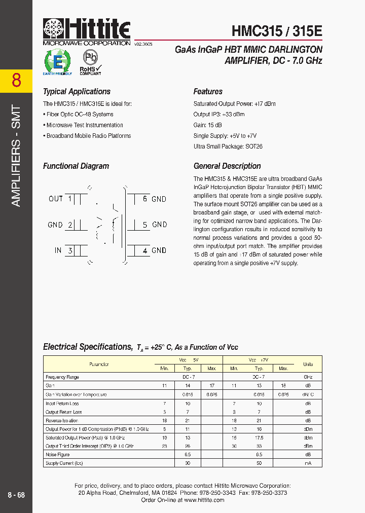 HMC315E_4774348.PDF Datasheet