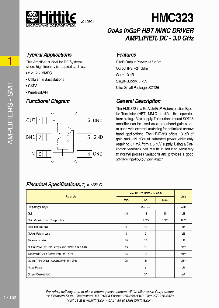 HMC32301_4532389.PDF Datasheet