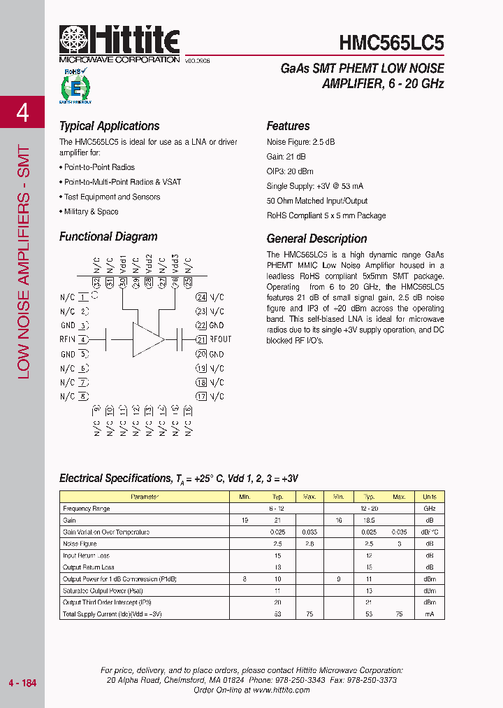 HMC565LC5_4170624.PDF Datasheet