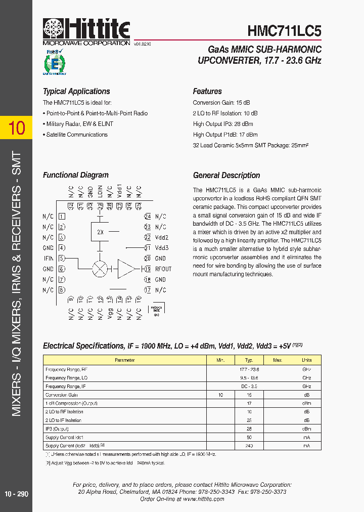 HMC711LC5_4648741.PDF Datasheet