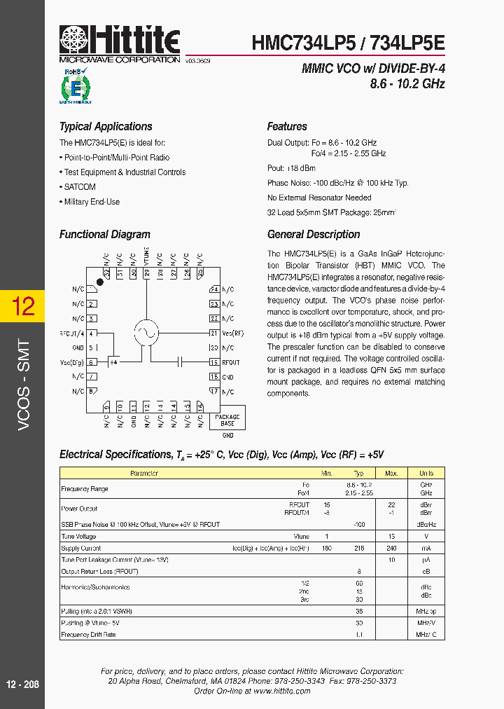 HMC734LP5_4773460.PDF Datasheet