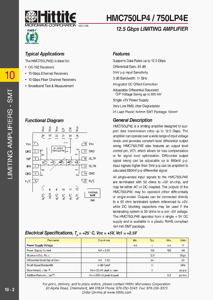 HMC750LP4_4568205.PDF Datasheet