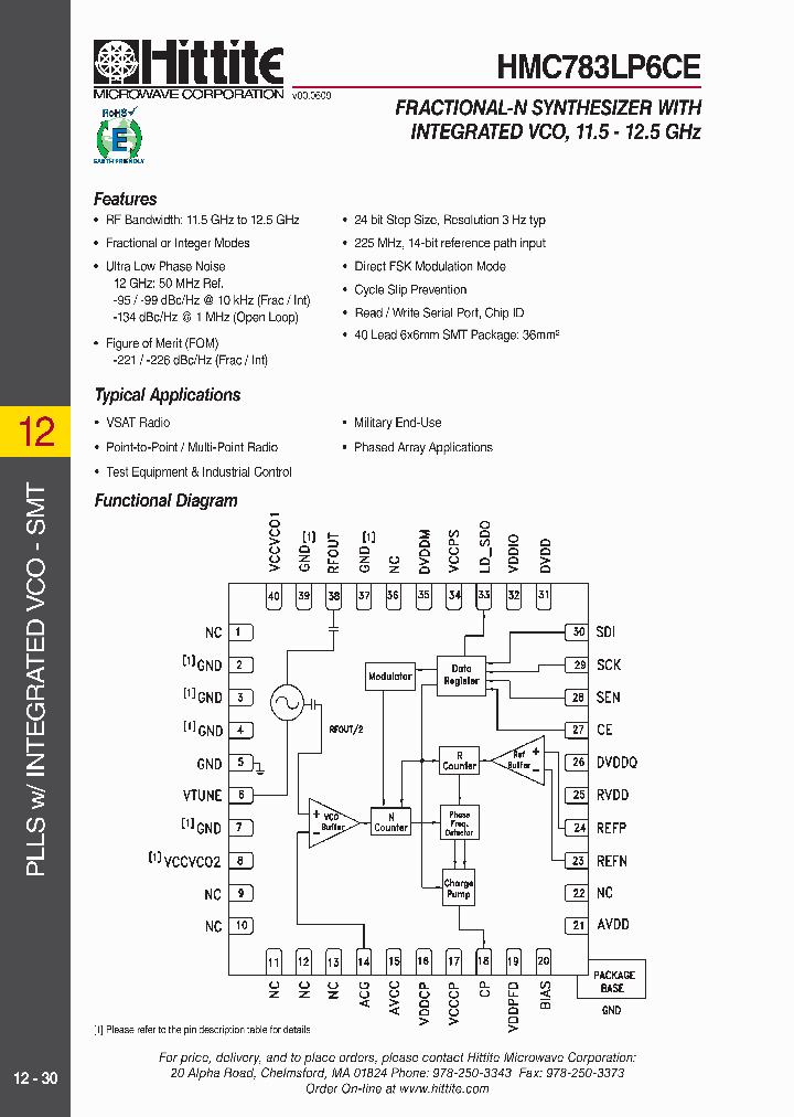 HMC783LP6CE_4522498.PDF Datasheet