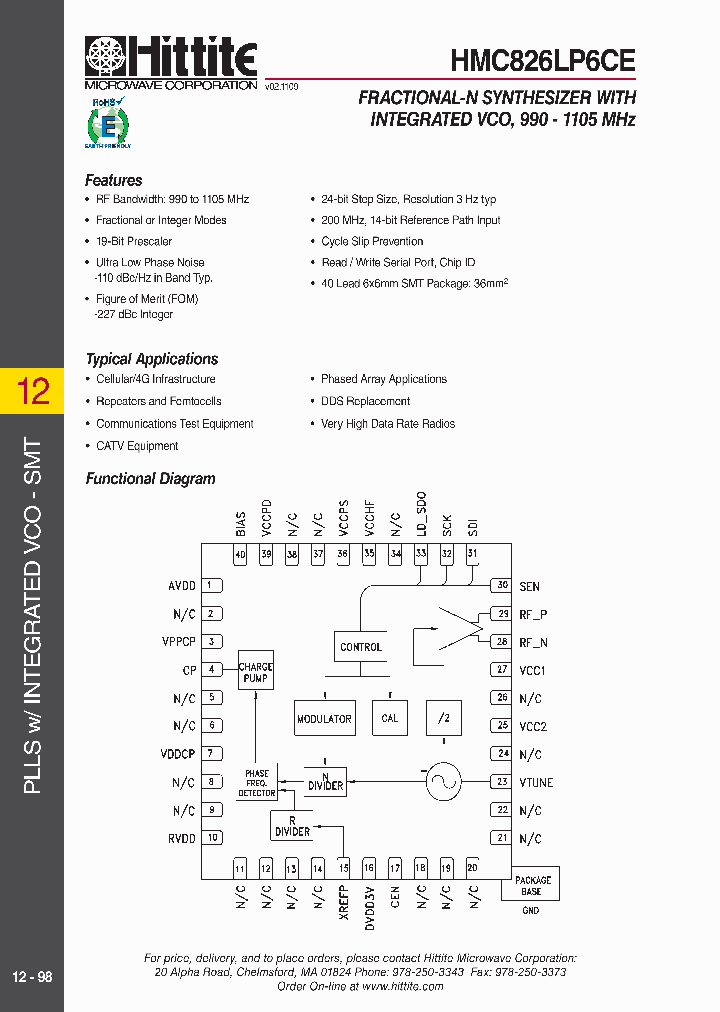 HMC826LP6CE_4583344.PDF Datasheet