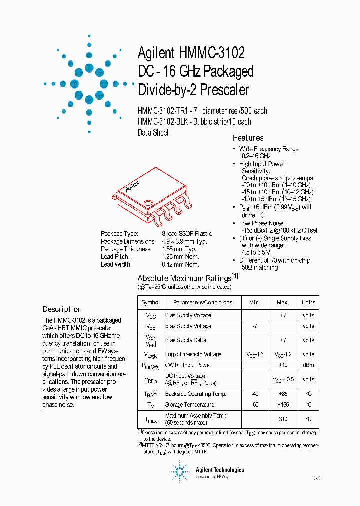 HMMC-3102_4227973.PDF Datasheet