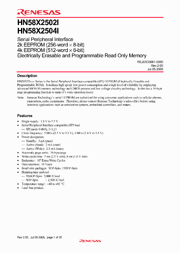 HN58X2504FPIE_4253325.PDF Datasheet